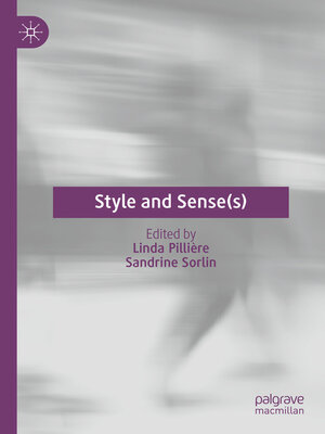 cover image of Style and Sense(s)